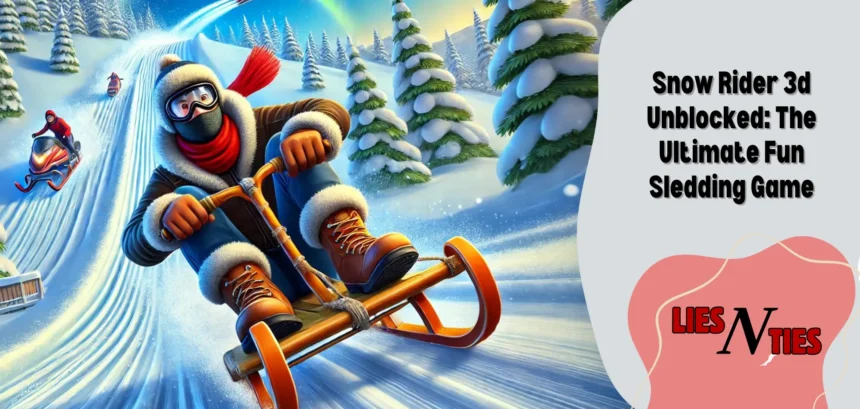 Snow Rider 3d Unblocked